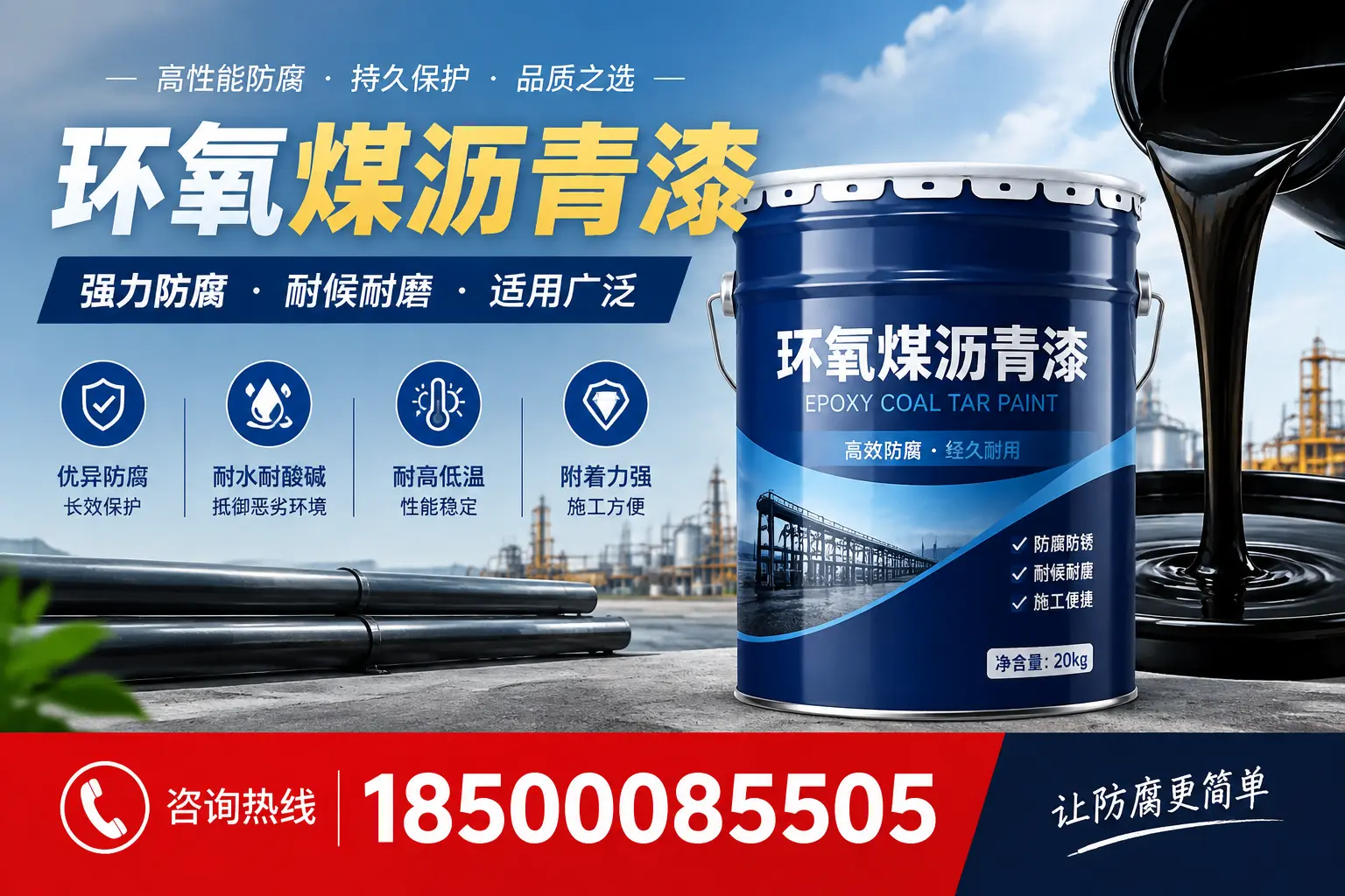 环氧煤沥青漆在不同气候条件下的表现分析，三门峡适用性