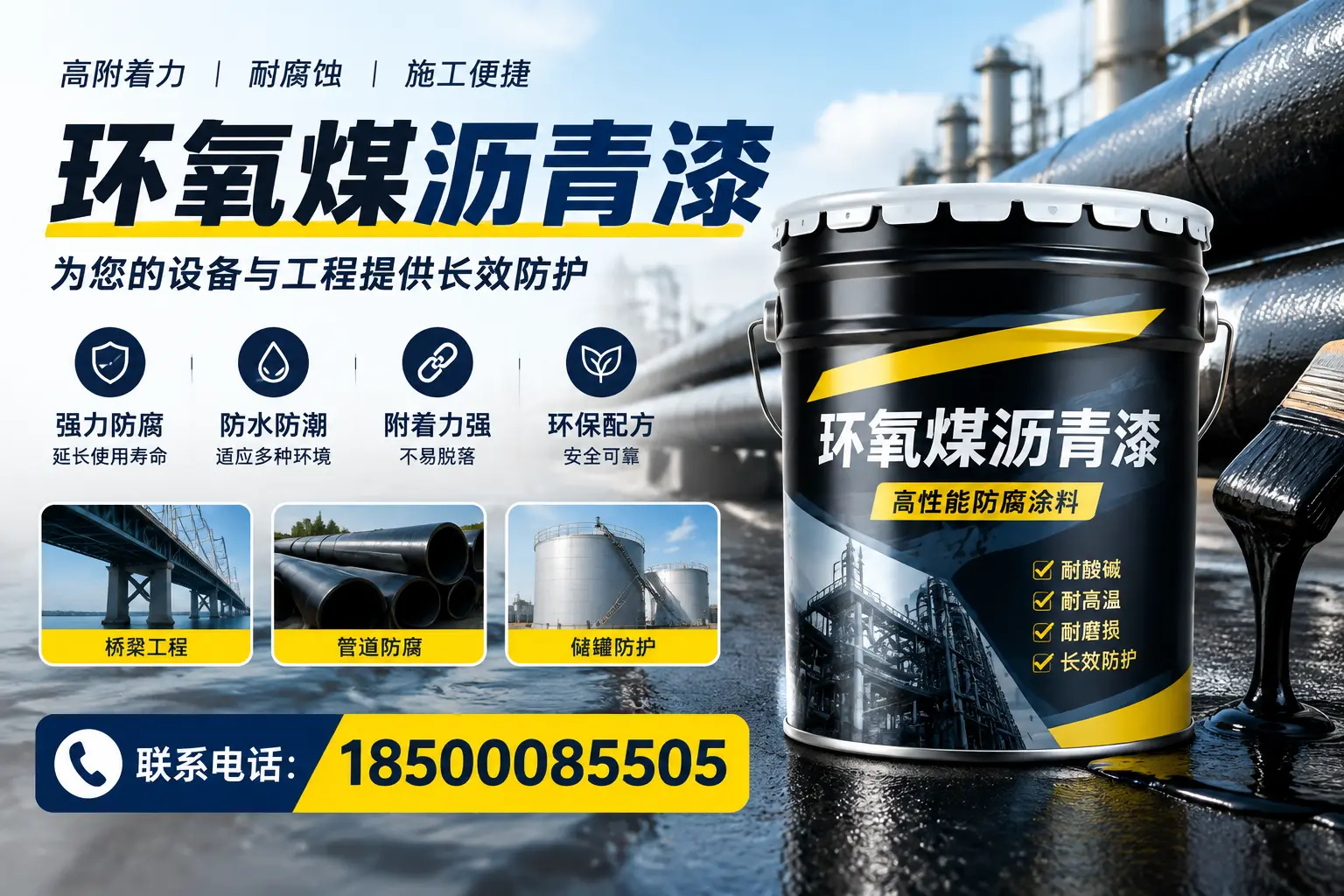 环氧煤沥青漆与其他涂料的对比分析,助力三门峡企业决策